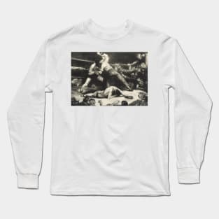 A Knock-Out by George Bellows Long Sleeve T-Shirt